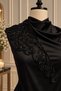 Stone Beaded Tulle Appliqué Motif - 3