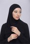 Prenses Hijab Two-Piece Sandy Lycra Fabric – for Daily Use and Prayer - 4