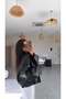 Black Zr Model Leather Bomber Premium Jacket - 5