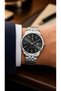 Men's Sapphire Glass Calendar Analog Metal Cord Wrist Watch 2 Years Guarantee - 2