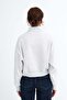 Zippered Collar Sweatshirt S10741 - 6