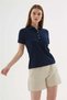 Polo collar short sleeve t-shirt