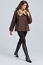 Women's Fur Trench Coat - 3