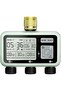 Sprinkler Timer 3 Zone with Brass Inlet Watering Timer for Garden Hose Programmable Water Timer with