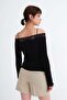 Boat Neck Lace Blouse B02775 - 6