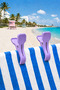 2-Piece Towel Clip - Sunbed Clip - Beach Towel Clip - Laundry Clip - Carpet Clip - Table Clip - Towel Fixer - Beach Clip (Lilac)