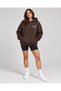 Unisex Men's and Women's Owners Club Design Printed Oversize 3 Thread Hooded Sweatshirt - 4
