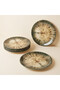 Colosseum 6-Piece Porcelain Serving Plate Set 25 cm - Pattern and Glaze Guaranteed - 3