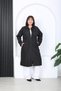 WOMEN'S LARGE SIZE TRENCH COAT