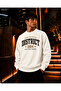 Men's District and Taba 1994 Written Crew Neck Casual Regular Fit Sweatshirt