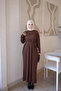 Modest Dresses - Brown - Normal Size - 2