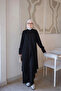 Modest Two Piece Set - Black - Long
