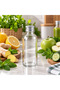 3 Pieces 100 ml Glass Ginger Shot Bottle – Mini Beverage Bottle with Silver Lid - 2