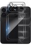 iPhone 18 Pro / 17 Pro Compatible Back Nano Glass Screen Protector and Camera Protection Film 9H Hardness Scratch-Resistant Anti-Bubble Hd Clear Screen Protector Film