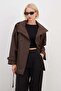 Trench Coats - Brown - Oversize - 5