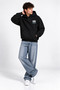 Unisex Women's and Men's Drip Toxic Design Text Printed Oversize 3 Thread Hooded Sweatshirt - 4