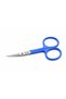 Professional blue cuticle scissors