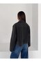 Pocketed Lined Short Cashmere Jacket - 8