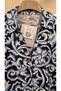 Long Sleeve Combed Cotton Blouse Shirt with Collar and Buttons - 2