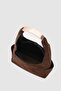 Vedette Suede Shoulder Bag Bitter Brown - 6