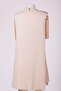 Combed Cotton Sleeveless Tunic Beige - 3