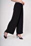 Combed Cotton Lined Jazz Trousers Black - 2