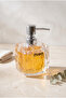 Transparent Acrylic Liquid Soap Dispenser – Crystal-Looking Decorative Soap Dispenser with Chrome Pump - 2