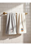 Esvab • Modern & Distinctive Embroidered Cotton Hand Towel Set of 2