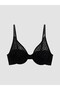 Unpadded Leopard Embroidered T-Shirt Bra with Underwire for Style Enthusiasts from Uzg Store
