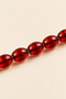 A. Kadir Bayraklı Master Craftsmanship Fire Amber Prayer Beads – Red Oval - 7