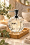 Clear Acrylic Liquid Soap Dispenser – Decorative Soap Dispenser with Chrome Pump, for Bathroom and Kitchen - 2