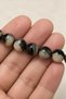 Specially Crafted Ram's Horn Prayer Beads – Black Cream Round - 3