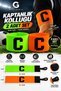 2 Pieces Captain's Armband Professional Velcro Captain's Armband Captain's Armband with Velcro Fastener Armband Armband Captain's Armband Football Captain's Armband