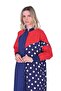 Polka Dot Long Shirt Red