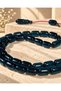 Sündülüz Amber Prayer Beads with Special Craftsmanship – Certified – Petrol Blue - 3