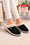 Slc K-1300 Soft Wool Winter Warm Women's House Slippers with Fur Inside - 2