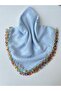Handmade Edge Beaded Writing Cloth Yemeni Dowry Gift - 4