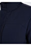 Navy Blue Men's Stand Collar Coat Ace007271011 - 4