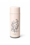 500ML Glass Water Bottle with Floral Print, Protective Sleeve, Leakproof Screw Lid and Wide-Mouth Design for School, Office, Gym, Travel and Daily Hydration