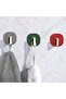 ®   2-Piece Adhesive Retro Hanger Cabinet Door Handle Green - 5