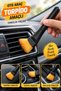 Black Handheld Car Interior Dashboard Detail Cleaning Brush Multi-Purpose - 2