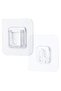 ®   Item Fixing Hanger 10 Pairs Transparent Double Sided Adhesive Snap Clips - 7
