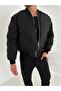 Men's Oversize Lined Bomber Jacket - 2
