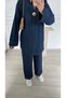 Molly Nelly Women's Denim Button Detailed Suit - 4