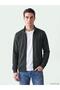High Collar Men's Zippered Sweatshirt (W6)