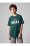 Nevavm Osaka Printed Boy's T-Shirt with Difference