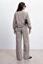 Zippered bomber jacket set - 4