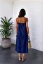 Women's Soft Modal V-Neck Thin Strap Casual Basic Long Dress - 4