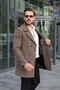 Vizyon Men's Double-Breasted Cashmere Coat - 2