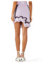 Wavy Hem Mini Skirt - 3